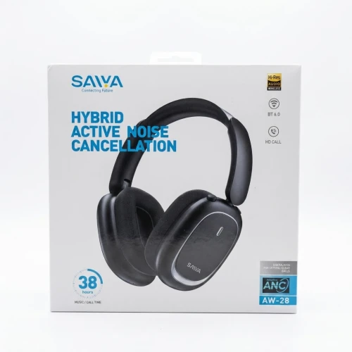 Saiya AW-28 Premium Wireless Hybrid ANC Headphones