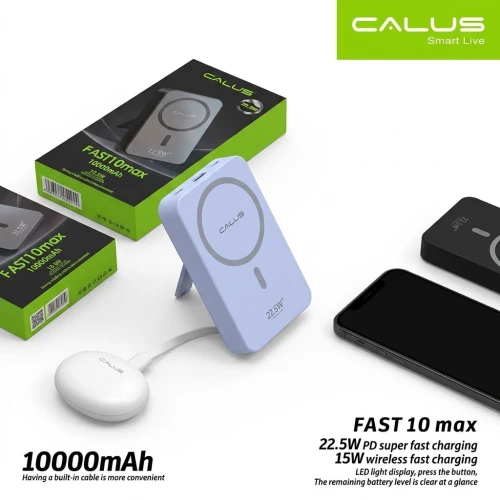Calus Fast 10 Max 10,000mAh Magnetic Wireless Power Bank