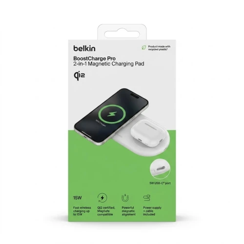 Belkin Boost Charge Pro 2in1 Wireless Charger