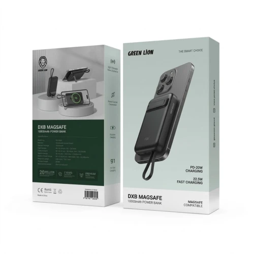 Green Lion DXB Magsafe 10000mah Power Bank