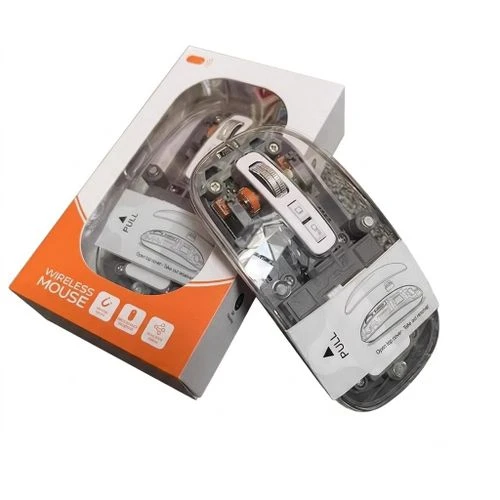 Transparent Wireless Rechargeable Mouse