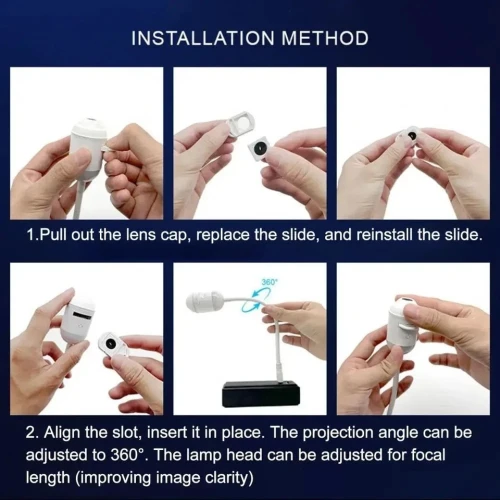 Galaxy Night Light Hd Smart Dynamic 5d Holographic Night Light Projector