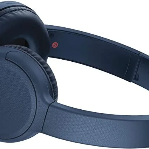 Sony Wireless Headphones WH-CH510: Wireless Bluetooth On-Ear Headset with Mic for phone-call, Blue