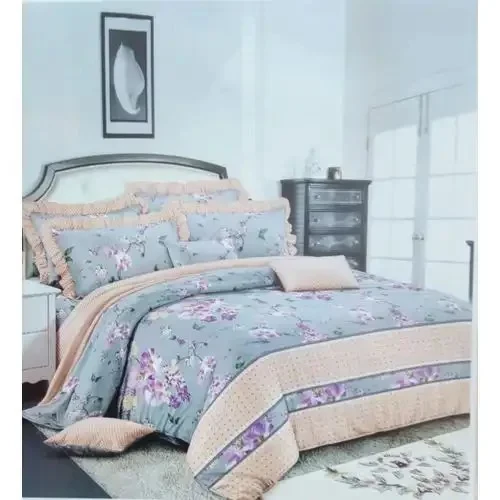 5×6 inch 4 Pack Comic Floral Styled Duvet.