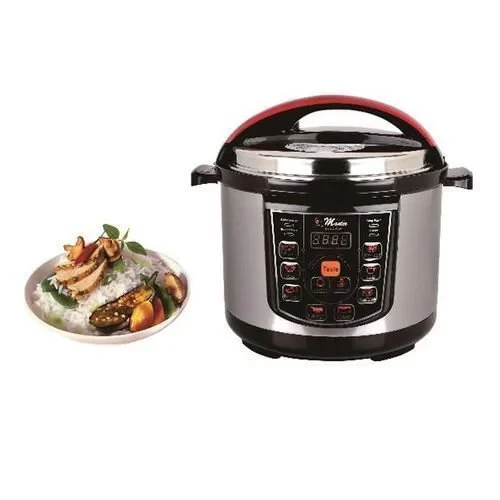 Electro Master -MPC-1046 Electric Pressure Cooker 5.0L 1000watts - Grey, Black