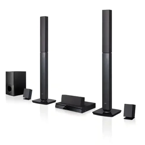 LG LHD647 1000W RMS 5.1ch 2TB DVD Home Theater System - Black