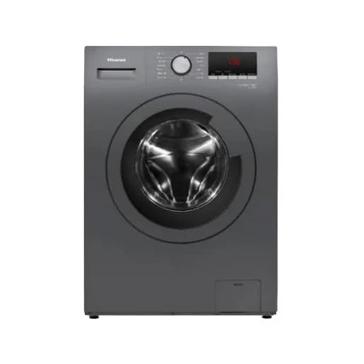 Hisense 8Kg Automatic Front Loading Washing Machine – Silver