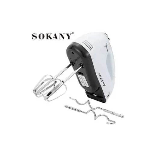 Sokany Super Hand Mixer 7 Speed – White,Grey