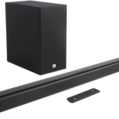 JBL 2.1 Channel Deep Bass Soundbar With Wireless Subwoofer, Black