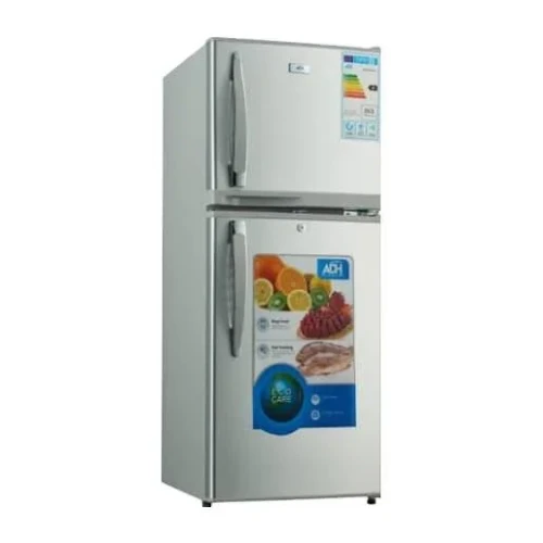 ADH 168 Liters Top-Mount Refrigerator – Silver