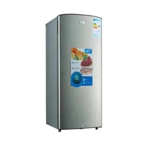 ADH 230L Top Freezer Single Door Refrigerator – Silver