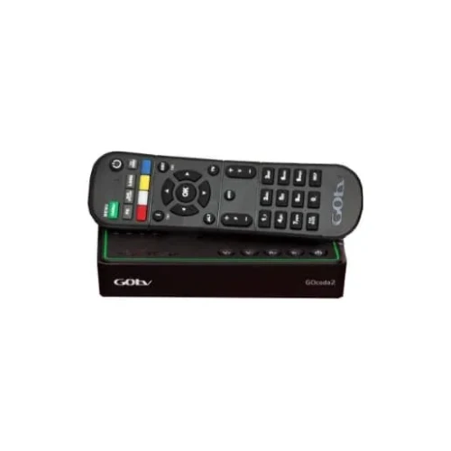 Gotv Full Package Decoder + Antenna + 1 Month Subscription – Black