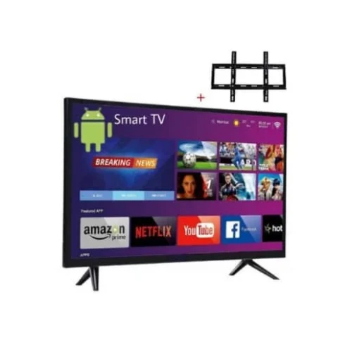 Hisense 43″ Smart TV, Free Wall Mount Bracket – Black