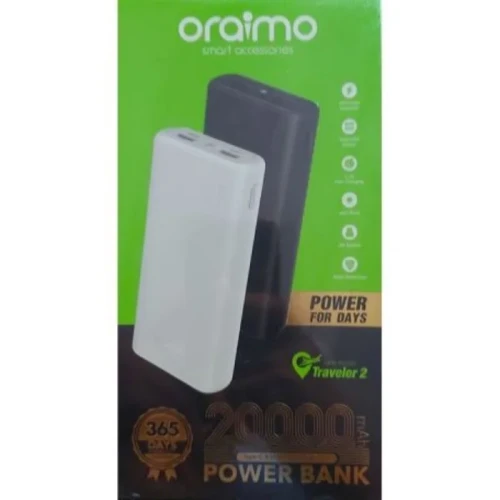 oraimo Pilot 20000mAh 2.1A F