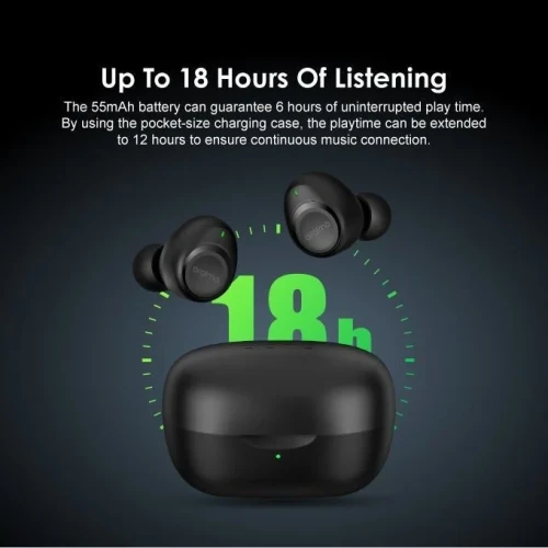 oraimo - True Wireless In-Ear Earbuds - AirBuds 2 - Stereo Bass