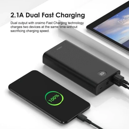 oraimo - Fast Charging Power Bank - Massive Power 27000mah