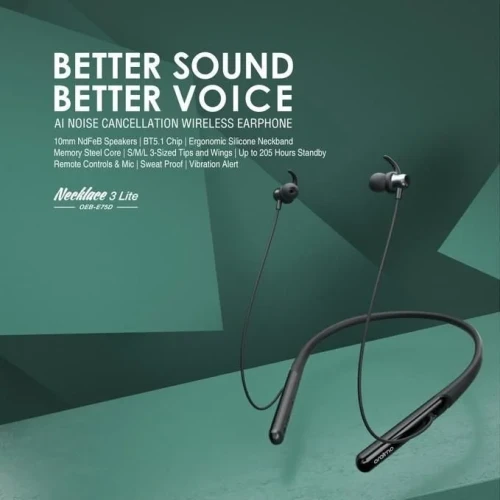 Oraimo Necklace 3 Lite Neckband Wireless Earphone