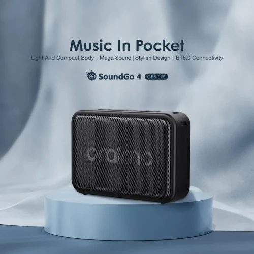 oraimo Portable Wireless Speaker - Music in Pocket.