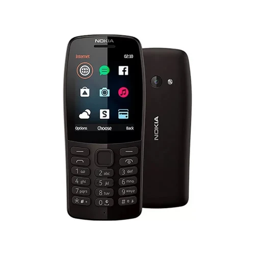 Nokia 210 16MB RAM 16MB ROM 1020 mAh – Black