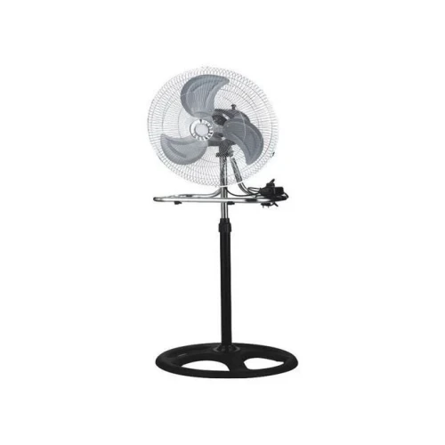 18 Inch Oscillating & Adjustable Electric Standing Fan – Black
