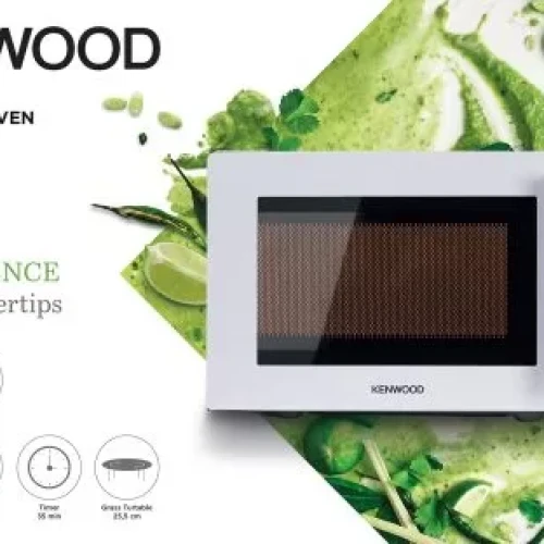 Kenwood 20 – Litres Microwave Oven with 5 Power Levels, Defrost Function, 35 Minutes Timer 700W MWM20 – White