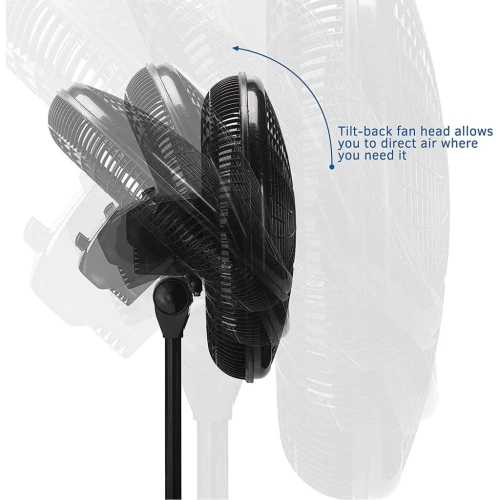 Sonashi 16inch stand fan with remote