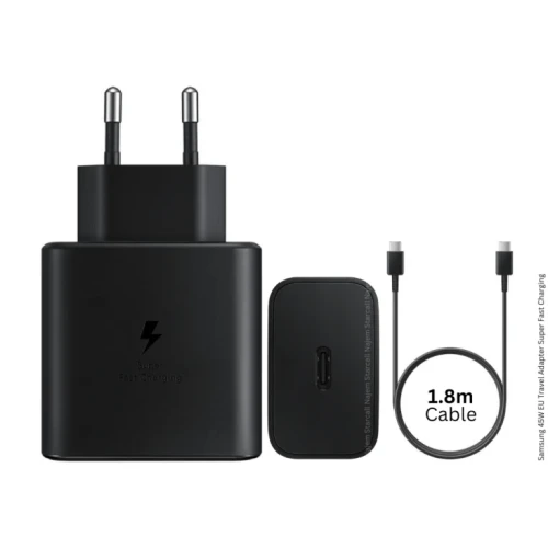 Samsung 45W PD Adapter with USB-C Cable