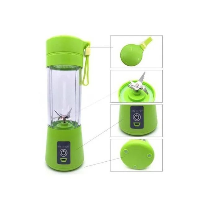 Mini Portable Rechargeable Blender - Green