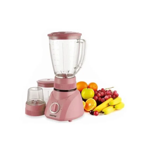Geepas 3 IN 1 Blender, 1.5 Litres - Pink