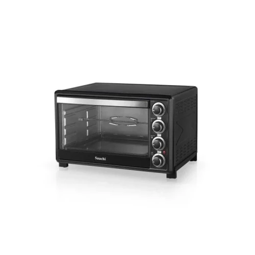 45 Litres Electric Oven With Rotisserie - Black