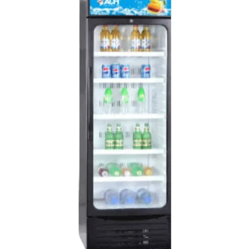 ADH 365L Display Refrigerator - Black/ White