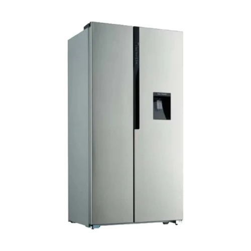 ADH BCD-658 Double Doors Fridge - Silver