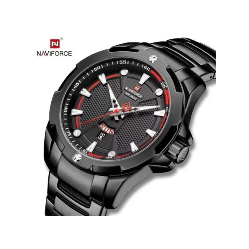 Analog Dated Men's Watch - Black