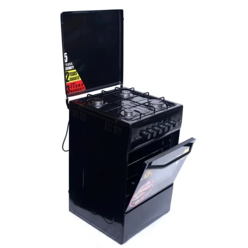 C5040G-B - 50*50 All Gas Upright Ovens - Black..