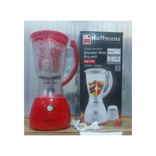 Hoffman Original Blender 4 Speed Melamine Jar 1.5L - Red