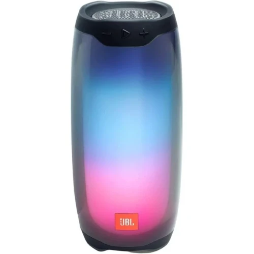 Pulse 4 - Waterproof Portable Bluetooth Speaker with Light Show - Black