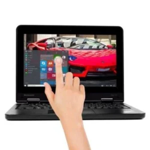 Refurbished Lenovo ThinkPad Yoga 11.6"Touch Screen,Intel Celeron Quad Core,320GB HDD, 4GB RAM Mini- Black