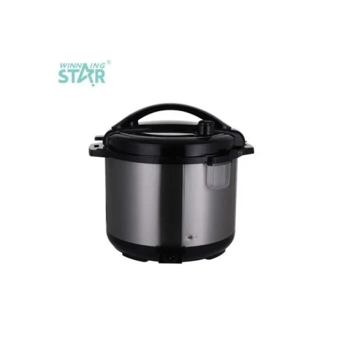 Winningstar 10L Multi-function Rice Electric Pressure Cooker With IMD Touch Panel, Silver.