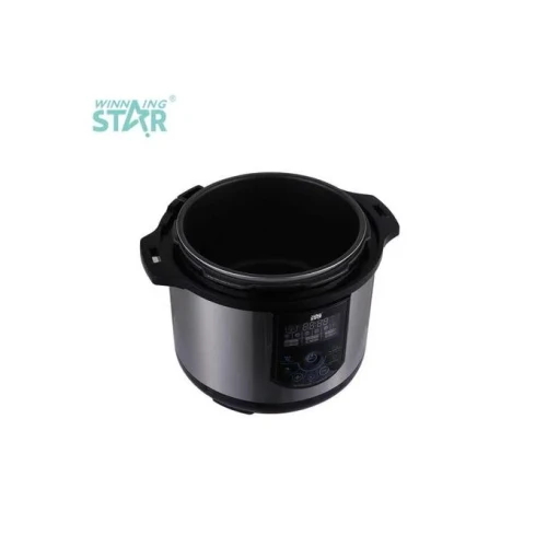 Winningstar 10L Multi-function Rice Electric Pressure Cooker With IMD Touch Panel, Silver.