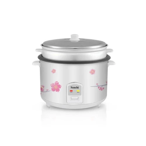 Saachi 4.6 Liters Multifunction 3 In 1 Rice Cooker-White