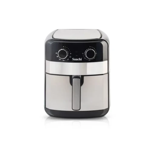 Saachi 5 Liters Airfryer With Unique Air Technology-Black/Silver