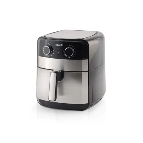 Saachi 5 Liters Airfryer With Unique Air Technology-Black/Silver