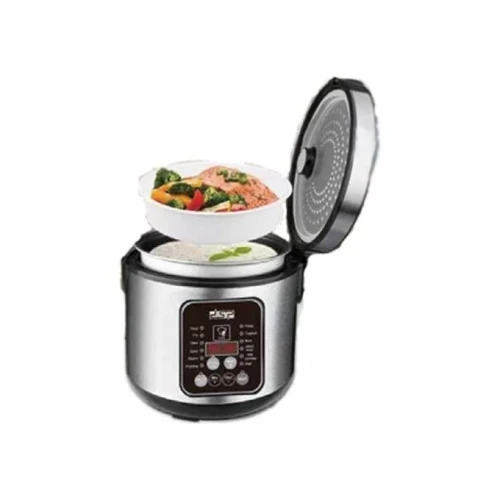 Dsp 8 Litre Multi-functional Rice Cooker Steamer Pan, Silver