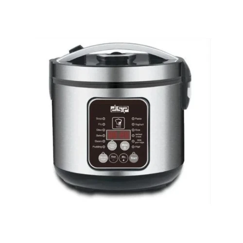 Dsp 8 Litre Multi-functional Rice Cooker Steamer Pan, Silver