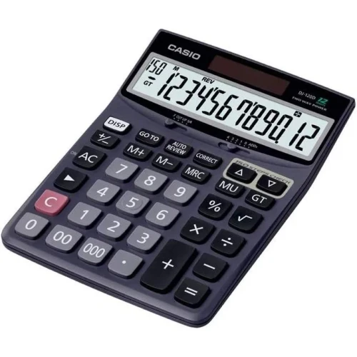 DJ-240D Plus 300 Steps Check and Correct Premium Desktop Calculator - Black