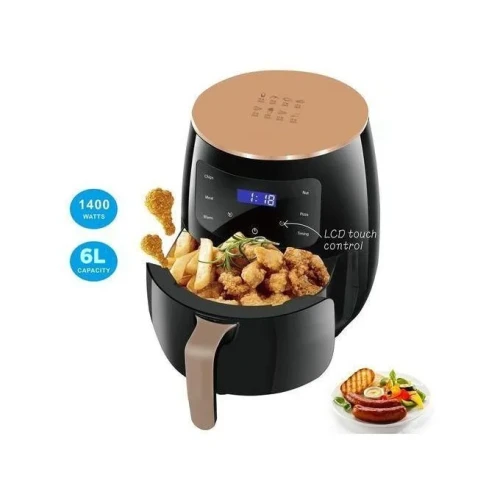 SilverCrest Extra Large Capacity Air Fryer Of 6 Liters/Black