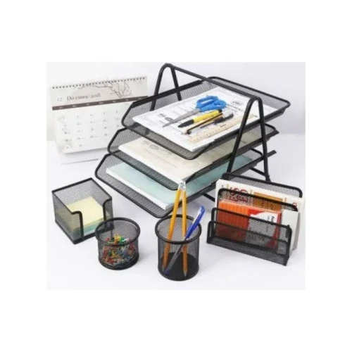 Genuine Set Of 5pcs Document Tray And Other-Black