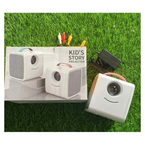Kids Story Projector With Hdmi, Video Port, - White,