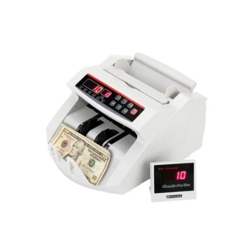 New Money Cash Counting Bill Counter Bank Counterfeit Detector Uv & Mg Machine
