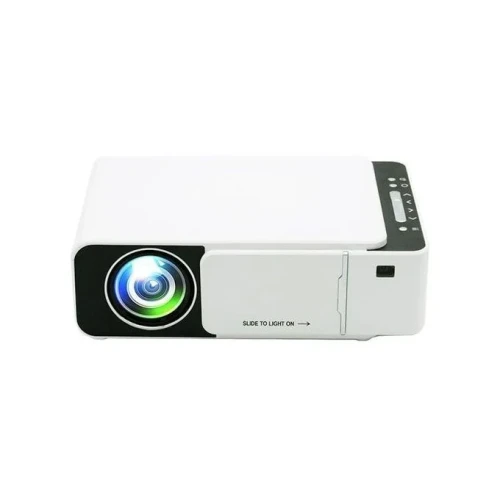 Portable Home LED Cinema Theatre FHD Wi-Fi Projector Machine - White